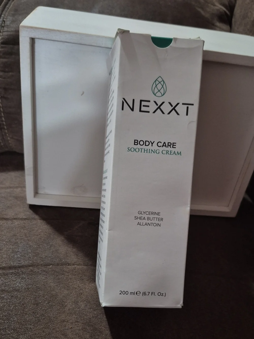 Nexxt Body Care Soothing Cream - White with Teal Accents